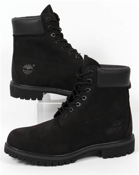 timberland black nubuck shoes